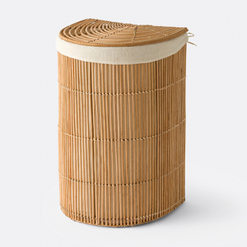 Корзина для белья из плетеного ротанга Rotuni  единый размер бежевый