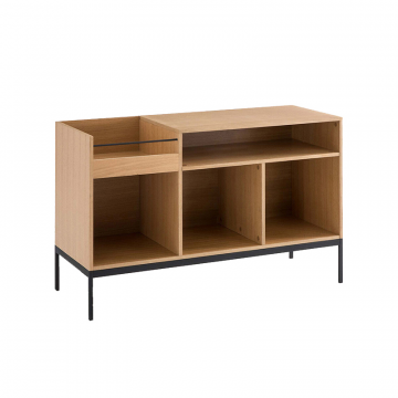 Стол для винила Vinyles из дуба Compo каштановый