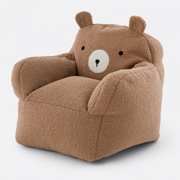 Кресло-мишка Midou  единый размер каштановый