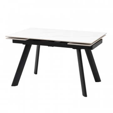 Стол Нэд 120-180/80/76 см столешница керамика Snow Mountain Stone