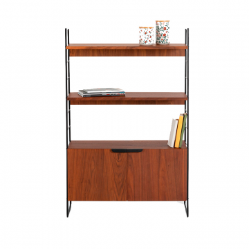 Стеллаж винтажный Watford коричневый