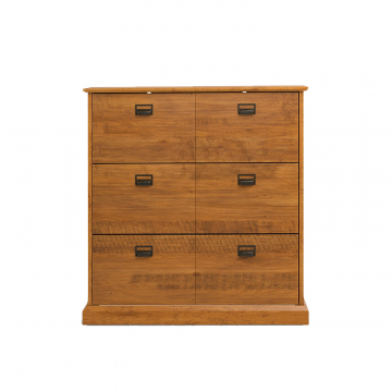 Тумба для обуви с 3 откидывающимися крышками Lindley