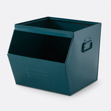 Ящик из оцинкованного металла HIBA  единый размер синий