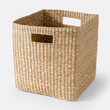 Плетеная корзина Nov  единый размер бежевый