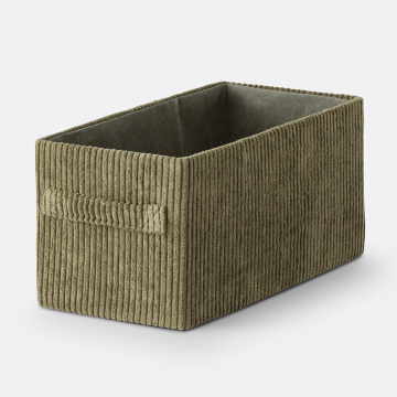 Корзина складная из вельвета Veloudo  единый размер зеленый