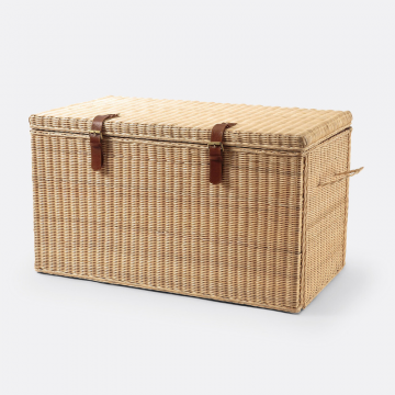 Сундук из ротанга Semra  единый размер бежевый