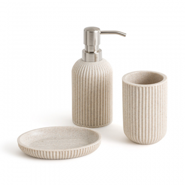 Набор для ванной Stone  единый размер бежевый