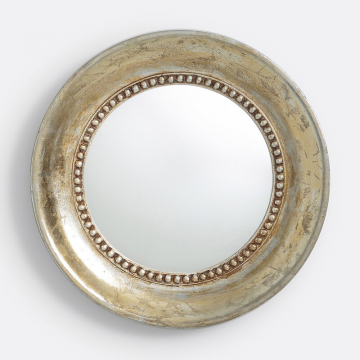 Зеркало круглое 45 см AFSAN  единый размер золотистый