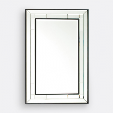 Зеркало прямоугольное Andella  единый размер черный