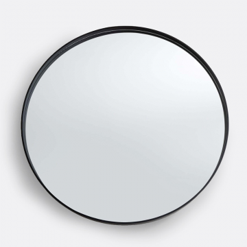 Зеркало круглое 100 см Alaria  единый размер черный