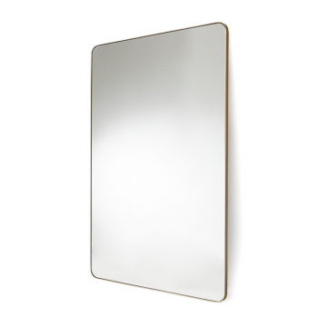 Зеркало прямоугольное из металла В120 см Iodus  единый размер черный