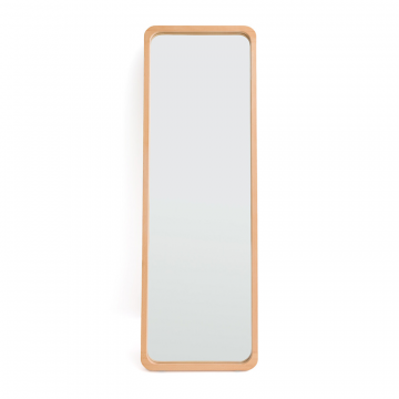 Зеркало из бука Alaria  единый размер бежевый