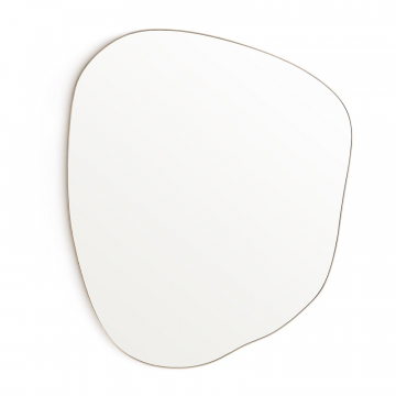 Зеркало органичной формы размер M Ornica  единый размер желтый