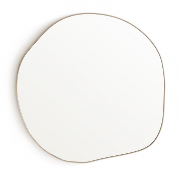 Зеркало органичной формы размер S Ornica  единый размер желтый