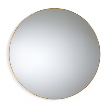 Круглое зеркало из стали диаметром 70 см Uyova  единый размер желтый
