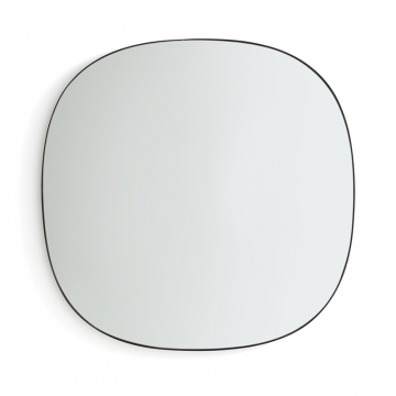Зеркало округлое 80 см Trevas  единый размер черный