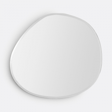 Зеркало со скошенной кромкой органичной формы 60 x 56 см Tilma  единый размер другие