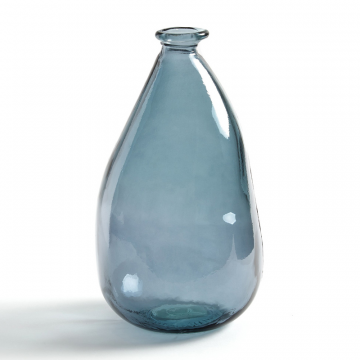 Ваза в виде бутыли Izolia  единый размер синий