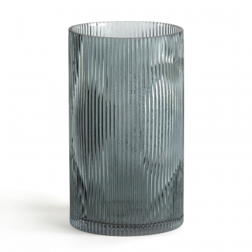Ваза из стекла прямая Afa  единый размер серый