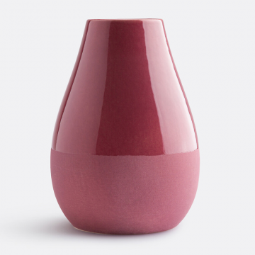 Ваза из керамики В19 см Pastela  единый размер красный