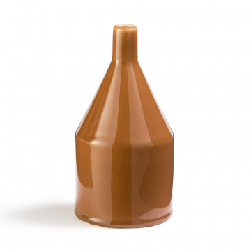 Ваза из керамики В21 см Mirany  единый размер каштановый