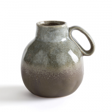 Ваза из керамики В15 см Regona  единый размер зеленый