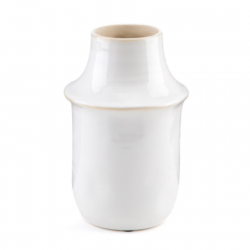 Ваза из керамики В23 см Filipio  единый размер белый