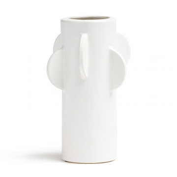 Ваза из фаянса В25 см Caldero  единый размер белый