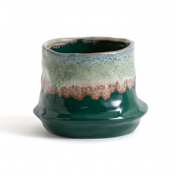 Кашпо из керамики 155 см Dalio  единый размер зеленый