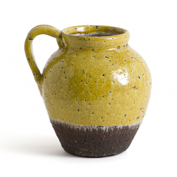 Ваза из керамики В16 см Othea  единый размер желтый