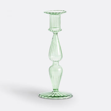 Подсвечник из стекла В203 см Chilava  единый размер зеленый