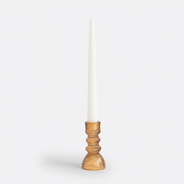 Подсвечник из стекла В11 см Carsa  единый размер каштановый