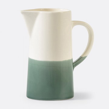 Кувшин керамический декоративный Zalato  единый размер зеленый