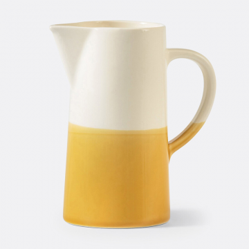 Кувшин керамический декоративный Zalato  единый размер белый