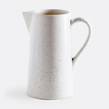 Кувшин из керамики в крапинку Lexi  единый размер черный