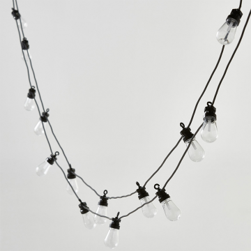 Оригинальная декоративная светящаяся гирлянда Masti  единый размер черный