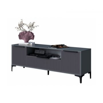 ТВ-тумба Иадама графит / графит софт