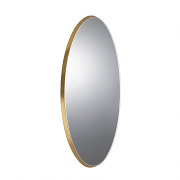 Зеркало овальное Aries 80X170 золото