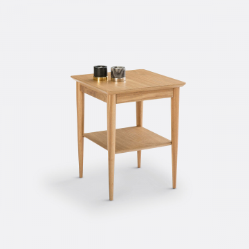 Стол диванный из ясеня Lussan  единый размер бежевый