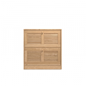 Тумба для обуви с 2 откидывающимися дверцами Mayor бежевый