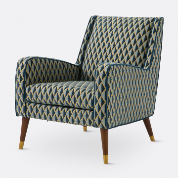 Кресло Y  1-мест. синий