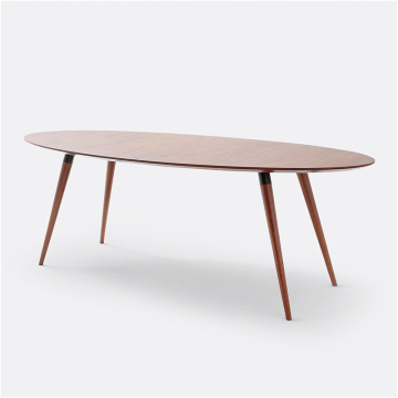 Стол обеденный из орехового дерева на 8 персон WATFORD  черный