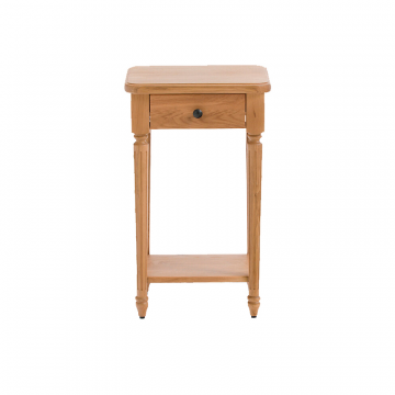 Прикроватный столик из массива дуба Baudry бежевый