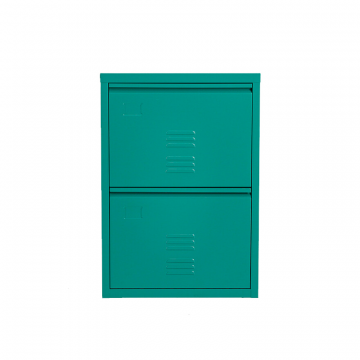 Шкаф для обуви настенный Hiba зеленый