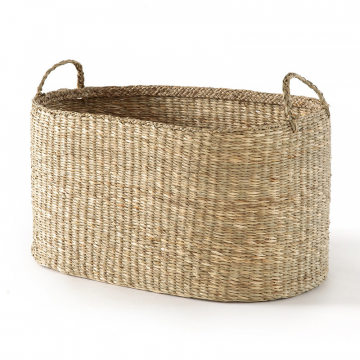 Корзина из плетеных трав Dancie  единый размер бежевый