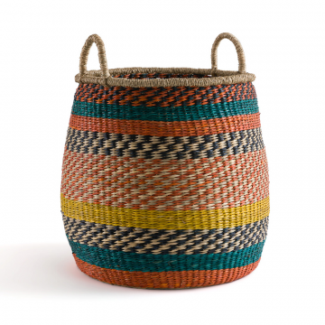 Корзина разноцветная из гербария Balia  единый размер разноцветный