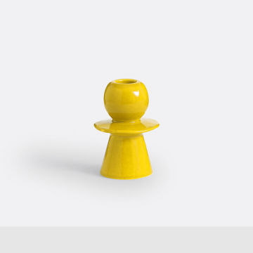 Подсвечник из керамики В10 см Greta  единый размер зеленый