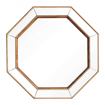 Зеркало Ottagono oro