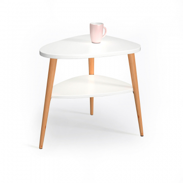 Тумба в винтажном стиле Jimi белый