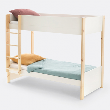 Двухъярусные кровати Mileo  90 x 190 см белый